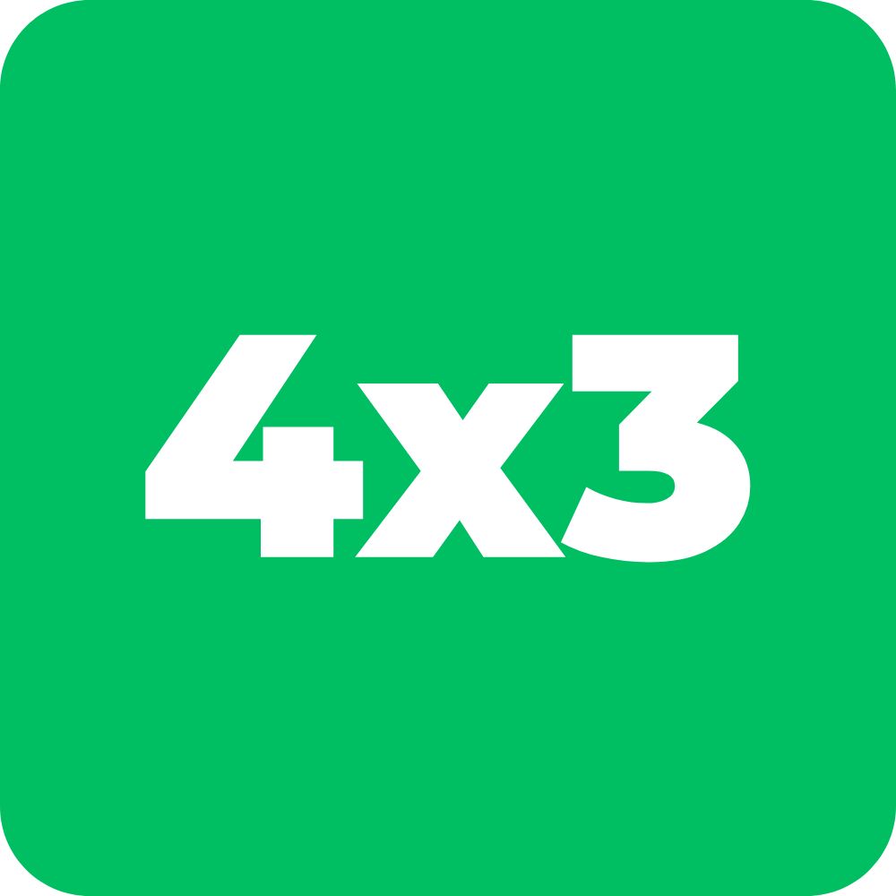 4x3 Sieger