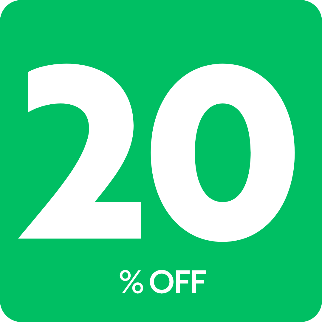 20% OFF EN CAN CAT