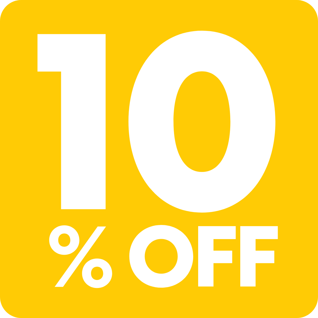 10% en todo