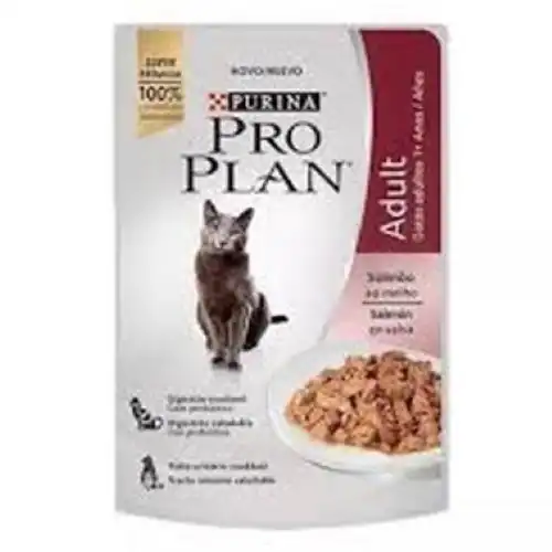 PROPLAN POUCH ADULT CAT SALMON 85GRS