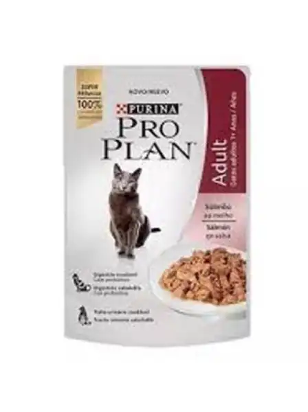PROPLAN POUCH ADULT CAT SALMON 85GRS