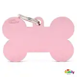 MY FAMILY MEDALLA BASIC XL PINK XL ALUMINUM BONE MFBXL03