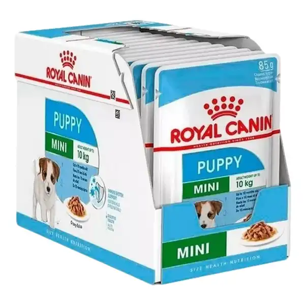 ROYAL MINI PUPPY POUCH 85GRS (CAJA X 12)