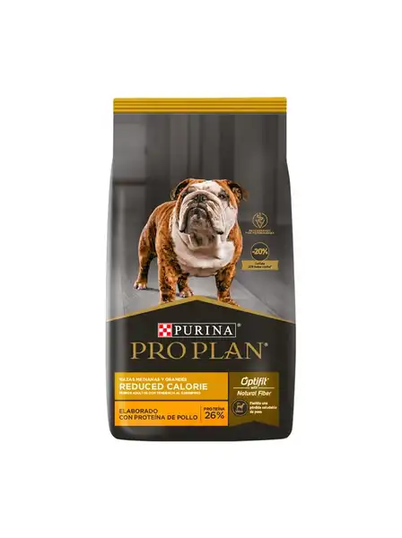 PROPLAN REDUCE CALORIE RAZA MEDIANA & GRANDE 12KG  