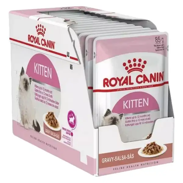 ROYAL KITTEN POUCH 85GRS (CAJA X 12)