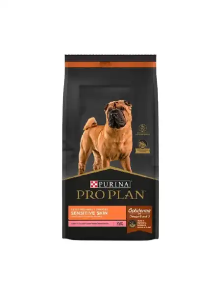 PROPLAN SENSITIVE SKIN PERRO RAZA MEDIANA & GRANDE 12KG 