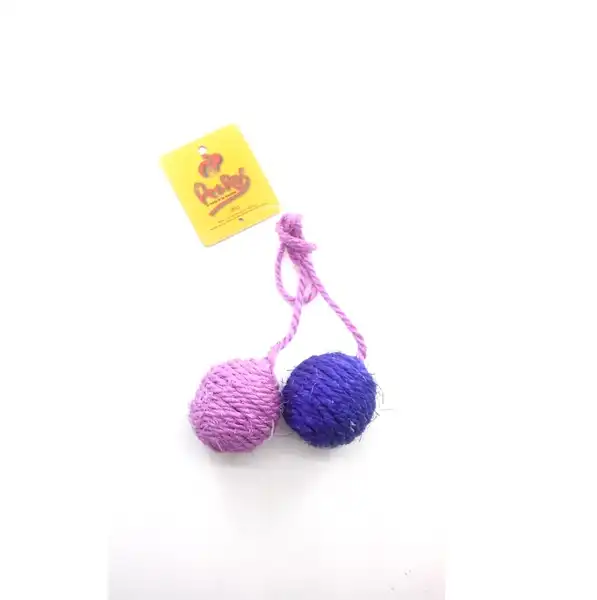 PER-ROS PELOTA SISAL ATADA X 2 - 