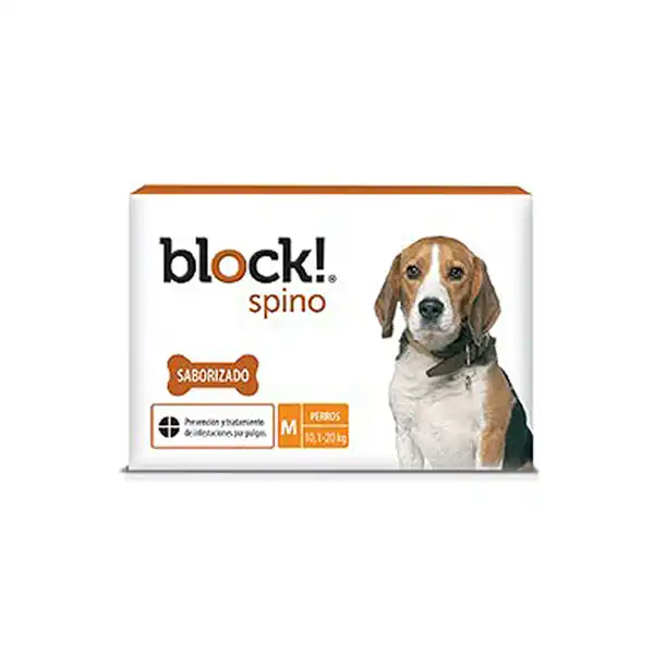 JOHNMARTIN BLOCK SPINO "M" PERROS 10 - 20KG / GATOS 6-12 KG