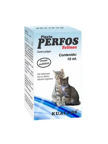 KUALCOS PERFOS FELINOS MULTIDOSIS GOTERO X 10 ML. 