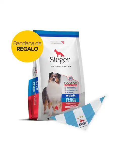 SIEGER ADULT MEDIUM & LARGE BREED 3KG