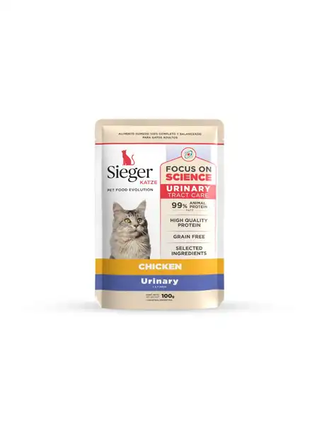 SIEGER KATZE ADULT URINARY WET X POUCH 100 GR