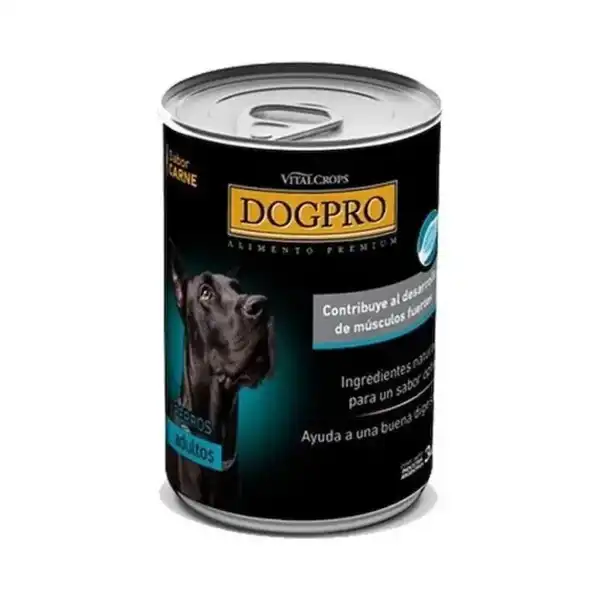 DOGPRO ADULTO LATA 340GR SABOR CARNE 