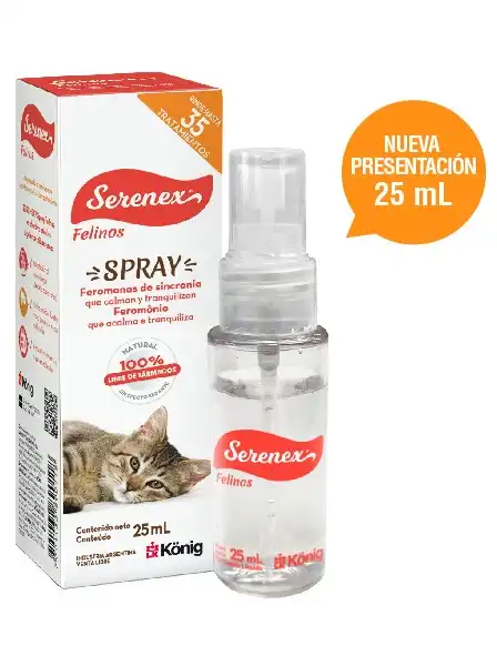 KONIG SERENEX SPRAY FELINO 25 ML