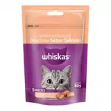 WHISKAS SNACK SALMON  1 UNIDAD X 80 GRS