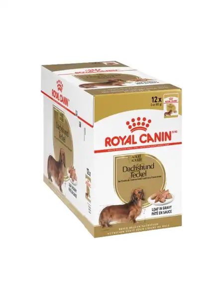 ROYAL POUCH DACHSHUND 85GR (CAJA 12 UNIDADES)
