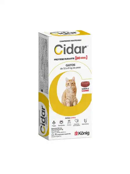 KONIG CIDAR GATOS 3 A 6 KG