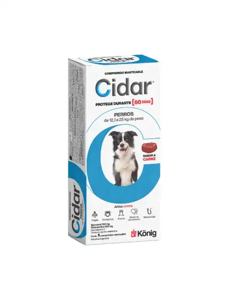 KONIG CIDAR PERROS 12,1 A 25KGS