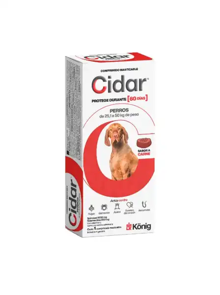 KONIG CIDAR PERROS 25,1 A 50KGS