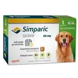 ZOETIS SIMPARICA TAB 80 MG (20 A 40 KG)
