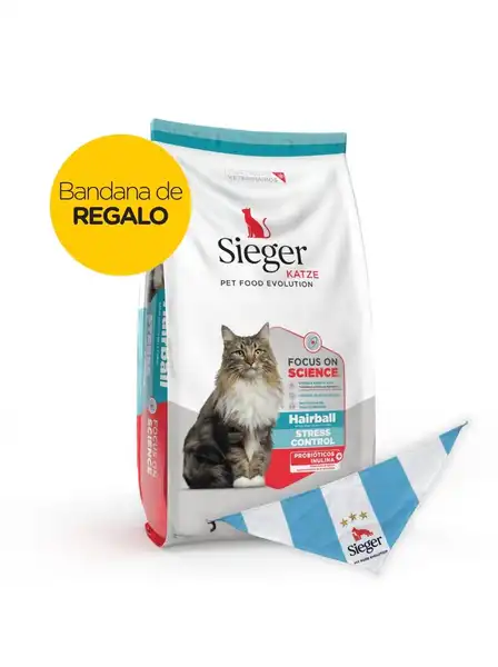 SIEGER KATZE HAIRBALL STRESS CONTROL 3KG