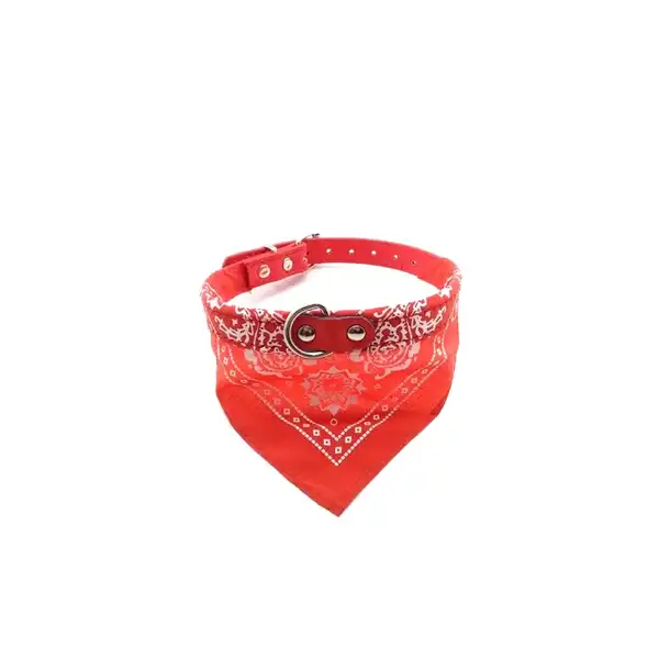 PER-ROS COLLAR C/PAÑUELO DE TELA GRANDE 3X58CM - 