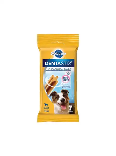 PEDIGREE DENTASTIX RAZAS MEDIANAS DE 7 UNIDADES 179,9GRS