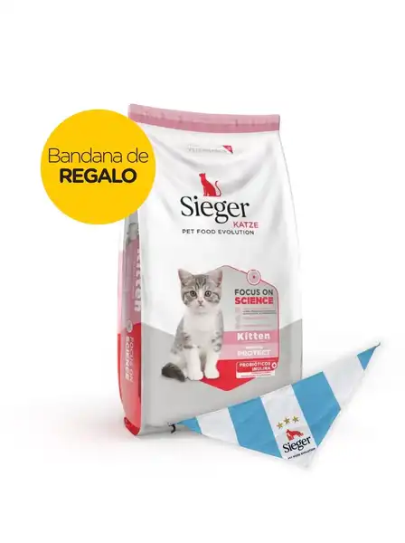 SIEGER  KATZE KITTEN INMUNO PROTECT 10 KG