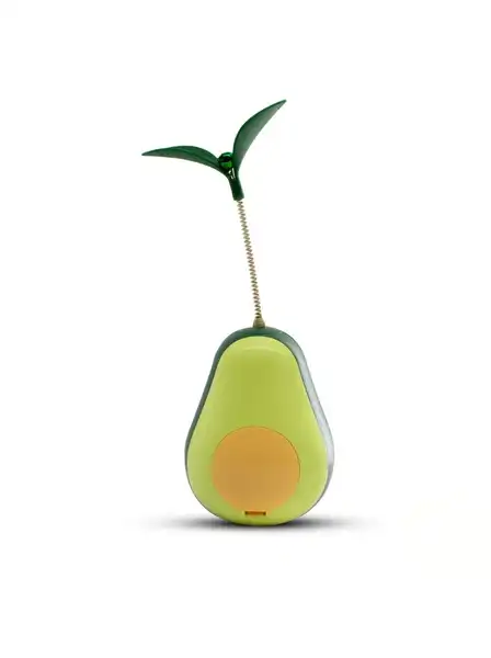 BEEPAW JUGUETE DISPENSADOR CATNIP PALTA CON PLUMA