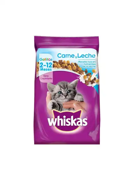 WHISKAS GATITOS CARNE & LECHE 10 KG