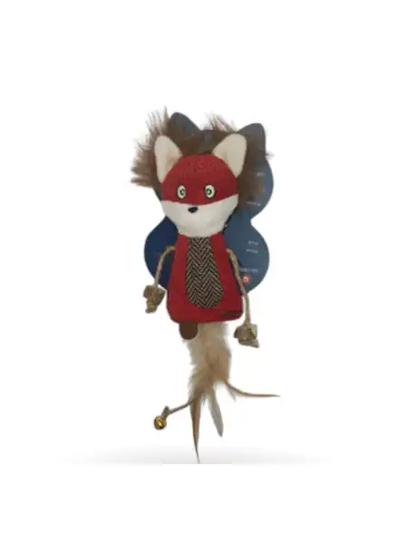 RASCALS JUGUETE PARA GATO ZORRO CON CATNIP 9X26CM
