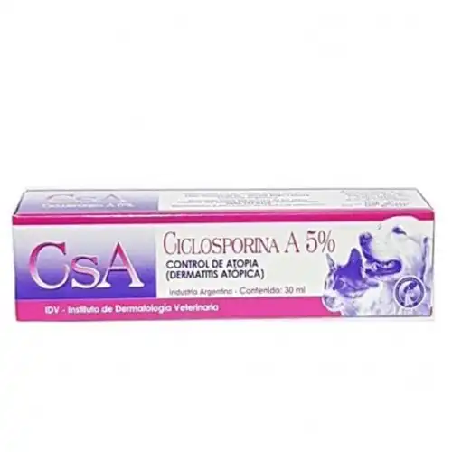 INST.DERMA. CICLOSPORINA A 5% 30ML