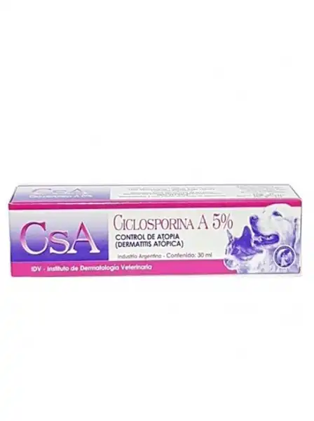 INST.DERMA. CICLOSPORINA A 5% 30ML