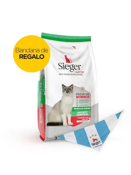 SIEGER KATZE REDUCE CALORIE SATIETY CONTROL 7,5KG