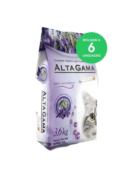 SOL MINERALES ABSORSOL ALTA GAMA LAVANDA 3,6KG (BOLSON X 6U) 