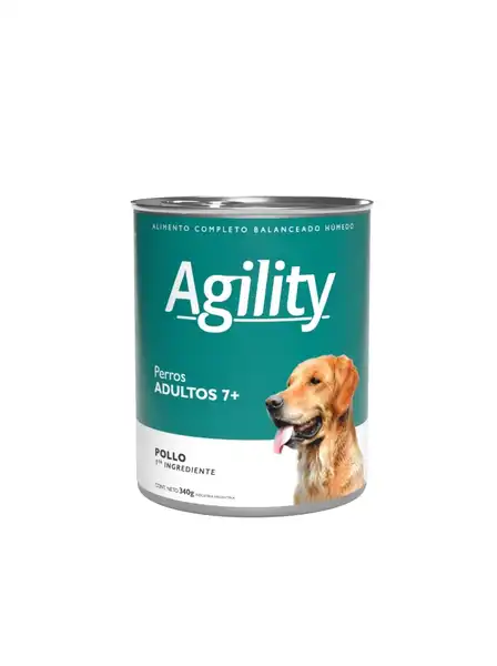 AGILITY DOG ADULTO +7 LATA 340 GRS