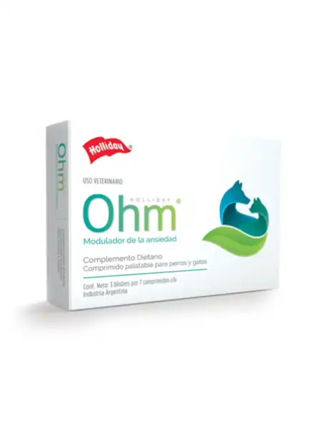 HOLLIDAY OHM (MODULADOR DE ANSIEDAD) X 21 COMP