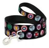 DISNEY CORREA PARA PERROS M MARVEL LOGOS