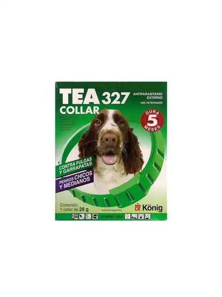 KONIG TEA 327 COLLAR PERRO CHICO Y MEDIANO X 28GR (48CM)