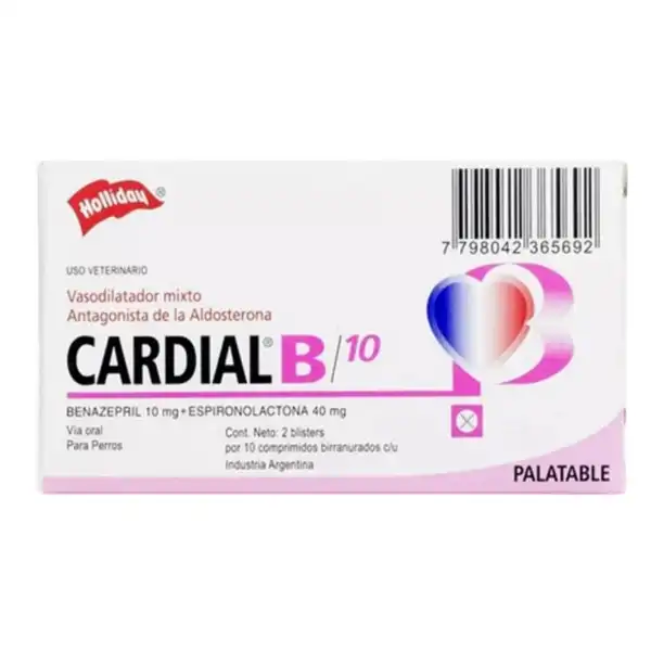 HOLLIDAY CARDIAL B - 10 MG X 20 COMP.