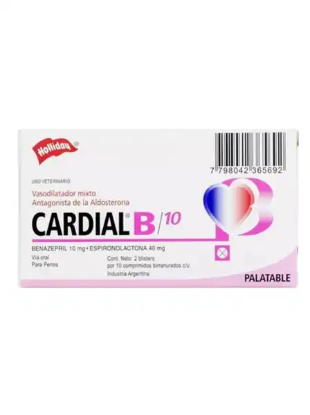HOLLIDAY CARDIAL B - 10 MG X 20 COMP.