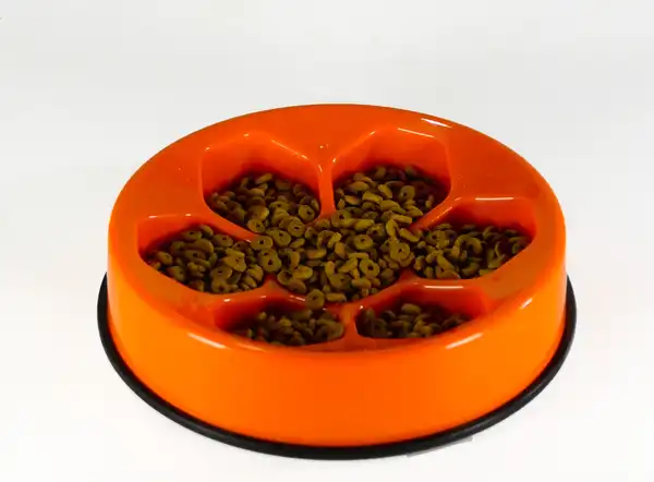 M-PETS CAVITY SLOW FEED - NARANJA