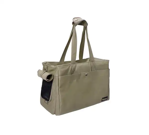 COCOONING CANVAS PET TOTE-LIGHT GREEN-FC1428LG