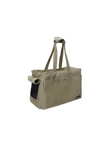 COCOONING CANVAS PET TOTE-LIGHT GREEN-FC1428LG