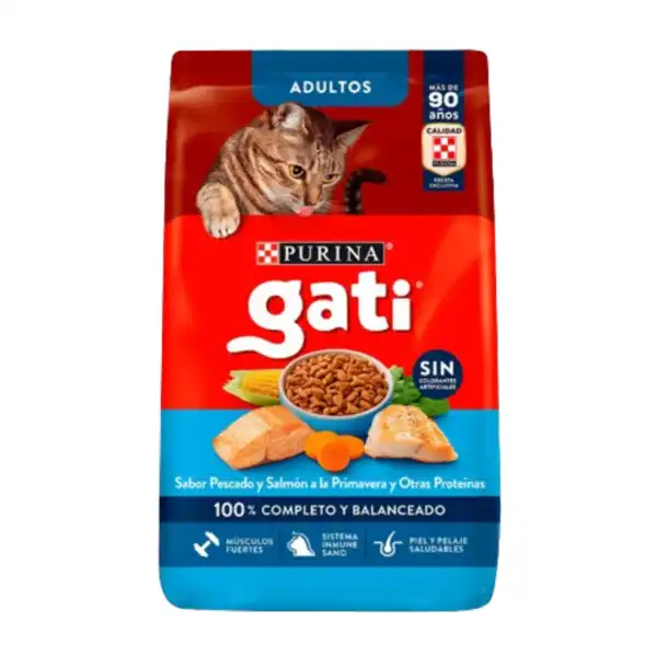 GATI PESCADO Y SALMÓN 15KG