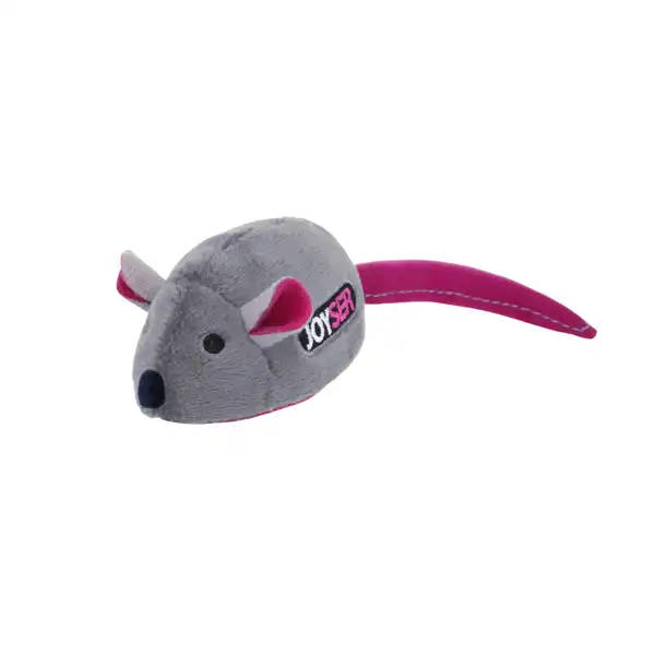 JOYSER RATON CON SONIDO JOYSER  16CM  GRIS