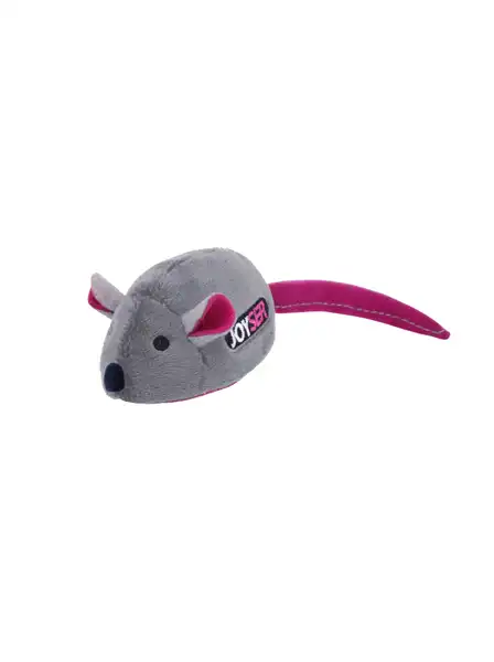 JOYSER RATON CON SONIDO JOYSER  16CM  GRIS