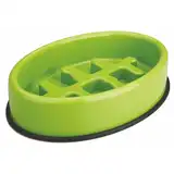 M-PETS FISHBONE SLOW FEED - VERDE