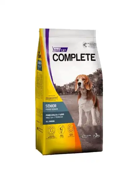 VITALCAN COMPLETE PERRO SENIOR ALL BREEDS 20KG
