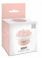 M-PETS SOFT MASSAGE SOFT COMB - ROSA