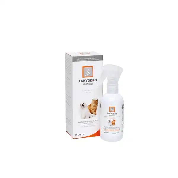Medicamento Labyes Labyderm Spray Bioforce - Hidratación y Alivio 100 ml para Perros